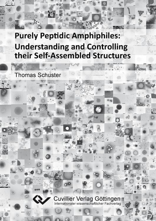 Produktbild: Purely Peptidic Amphiphiles: Understanding and Controlling their Self-Assembled Structures