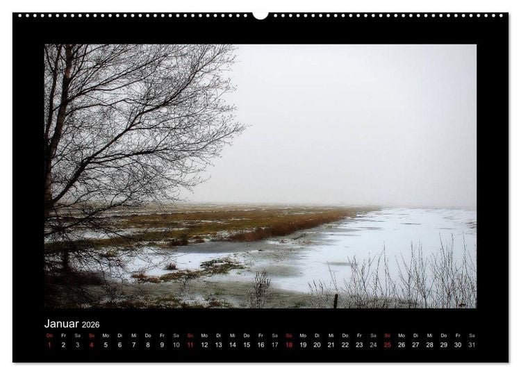 Produktbild: Landschaft Teufelsmoor / 2026 (Wandkalender 2026 DIN A2 quer), CALVENDO Monatskalender