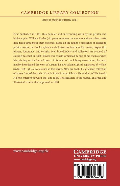 Produktbild: The Enemies of Books