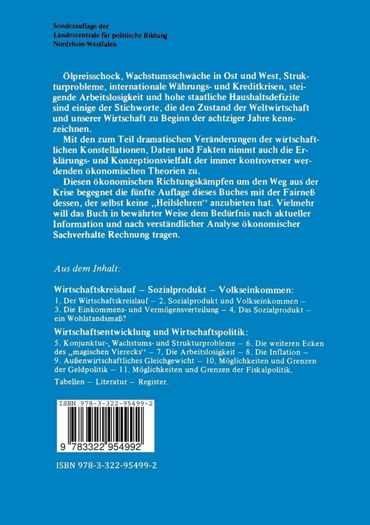 Produktbild: Wirtschaft