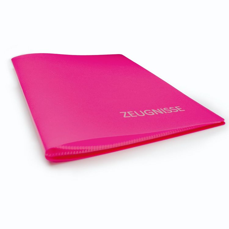 Produktbild: Zeugnismappe Basic Magenta