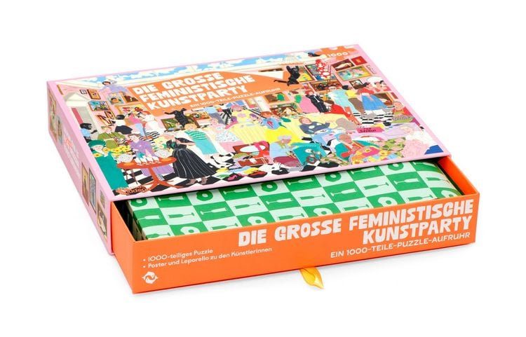 Produktbild: Die gro&szlig;e feministische Kunstparty