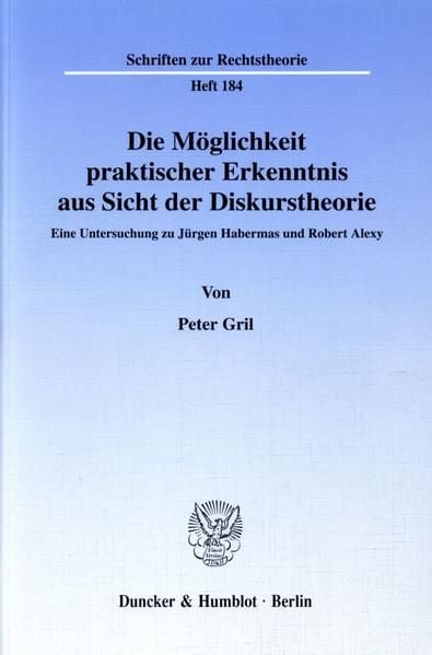 Produktbild: Die M&ouml;glichkeit praktischer Erkenntnis aus Sicht der Diskurstheorie.
