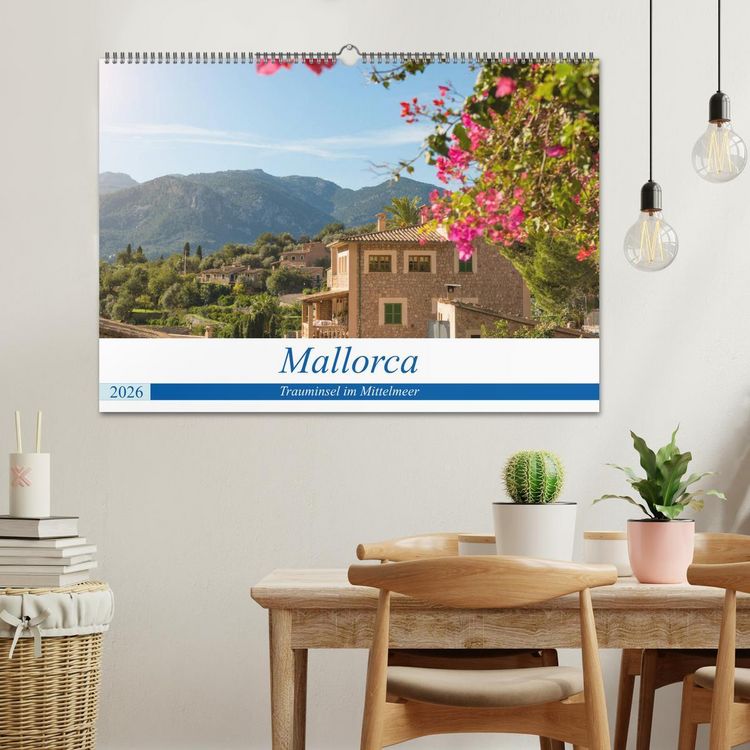Produktbild: Mallorca - Trauminsel im Mittelmeer (Wandkalender 2026 DIN A2 quer), CALVENDO Monatskalender