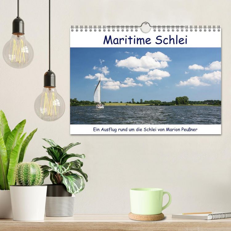 Produktbild: Maritime Schlei (Wandkalender 2026 DIN A4 quer), CALVENDO Monatskalender