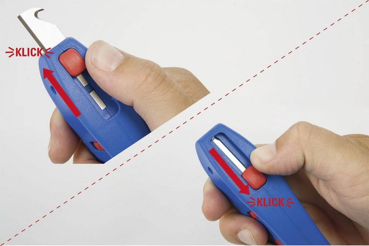 Produktbild: WEICON TOOLS 10021246 S 4-28 Abisoliermesser Geeignet f&uuml;r Rundkabel 4 bis 28 mm 0.5 bis 6 mm&sup2;