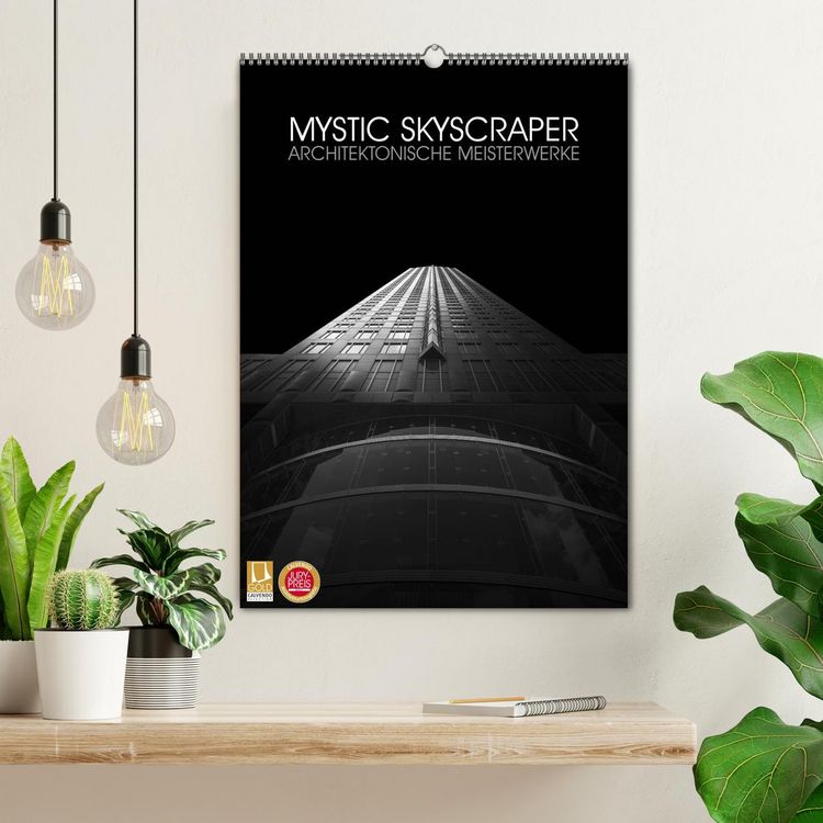 Produktbild: Mystic Skyscraper &ndash; Architektonische Meisterwerke (Wandkalender 2026 DIN A2 hoch), CALVENDO Monatskalender