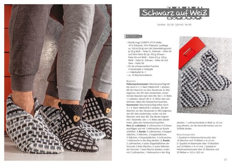 Produktbild: Woolly Hugs Puschen im Quadrat