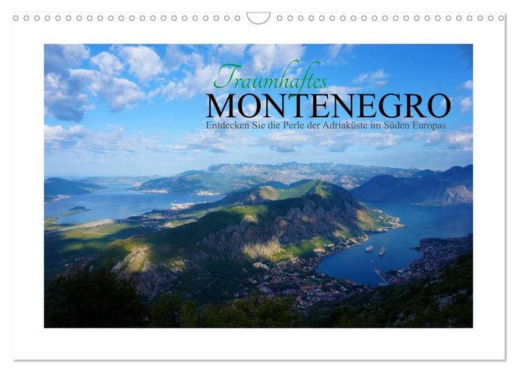 Produktbild: Traumhaftes Montenegro - Entdecken Sie die Perle der Adria im S&uuml;den Europas (Wandkalender 2026 DIN A3 quer), CALVENDO Monatskalender