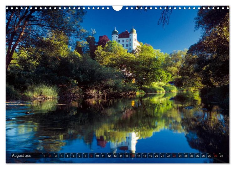 Produktbild: Kulturlandschaft Obere Donau (Wandkalender 2026 DIN A3 quer), CALVENDO Monatskalender