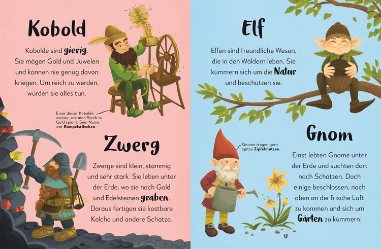 Produktbild: Mein liebstes Buch der Drachen, Kobolde und Einh&ouml;rner
