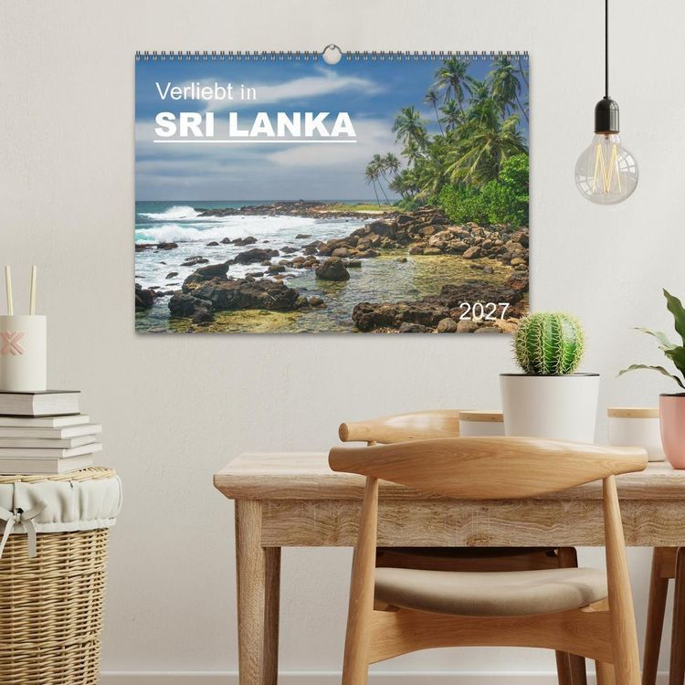 Produktbild: Verliebt in Sri Lanka (Wandkalender 2027 DIN A3 quer), CALVENDO Monatskalender