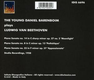 Produktbild: Barenboim, D: Der junge Barenboim spielt Beethoven