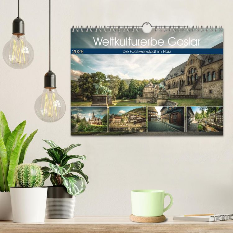 Produktbild: Weltkulturerbe Goslar (Wandkalender 2026 DIN A4 quer), CALVENDO Monatskalender