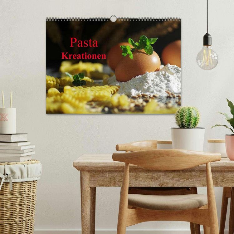 Produktbild: Pasta Kreationen (Wandkalender 2026 DIN A3 quer), CALVENDO Monatskalender