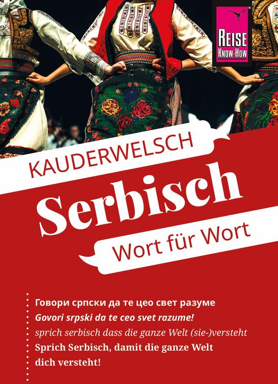 Produktbild: Reise Know-How Sprachf&uuml;hrer Serbisch - Wort f&uuml;r Wort