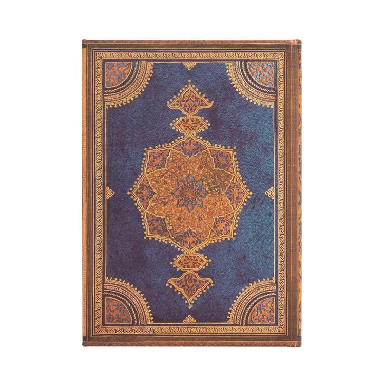 Produktbild: Hardcover Notizbuch Safawidisch Indigo, Midi, Unliniert