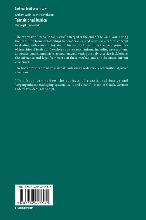 Produktbild: Transitional Justice