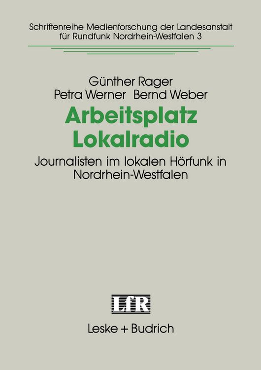 Produktbild: Arbeitsplatz Lokalradio