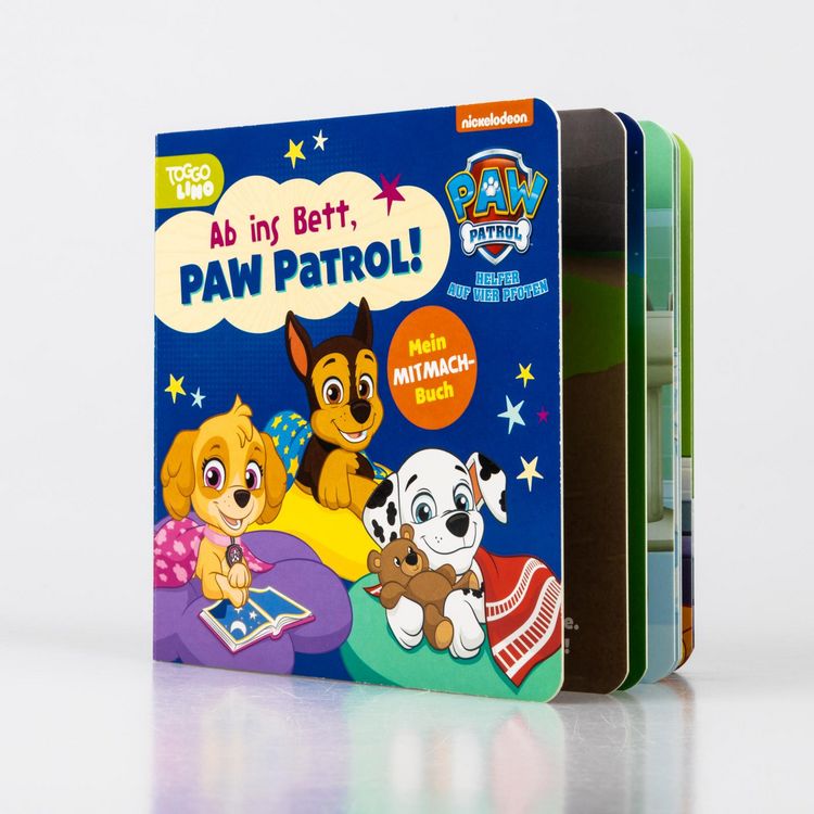 Produktbild: PAW Patrol Pappbilderbuch: Ab ins Bett, PAW Patrol!