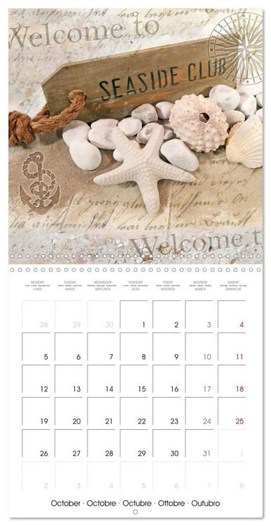 Produktbild: Life is better at the sea (Wall Calendar 2026 12 &times; 12 Inch) CALVENDO 12 Month Wall Calendar