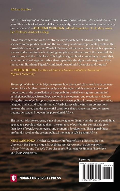 Produktbild: Transcripts of the Sacred in Nigeria