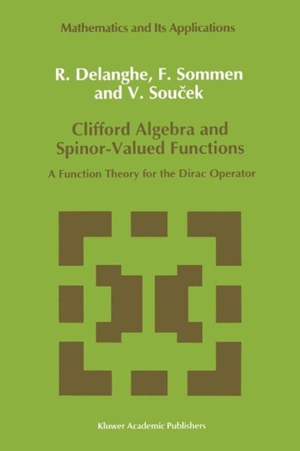 Produktbild: Clifford Algebra and Spinor-Valued Functions