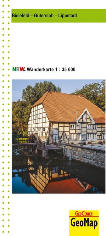 Produktbild: Bielefeld, G&uuml;tersloh, Lippstadt Wanderkarte NRW