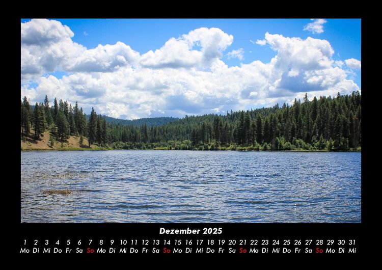 Produktbild: Seeblick 2025 Fotokalender DIN A3