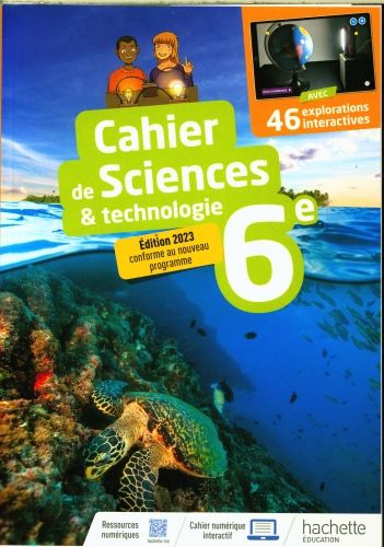 Produktbild: Cahier de sciences & technologie 6e