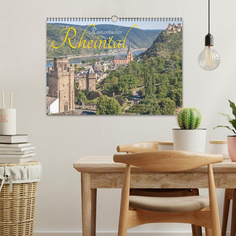 Produktbild: Romantisches Rheintal (Wandkalender 2026 DIN A3 quer), CALVENDO Monatskalender