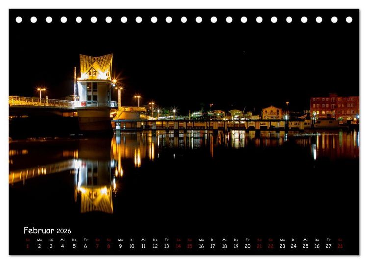 Produktbild: Maritimes Kappeln - Rund um den Hafen (Tischkalender 2026 DIN A5 quer), CALVENDO Monatskalender