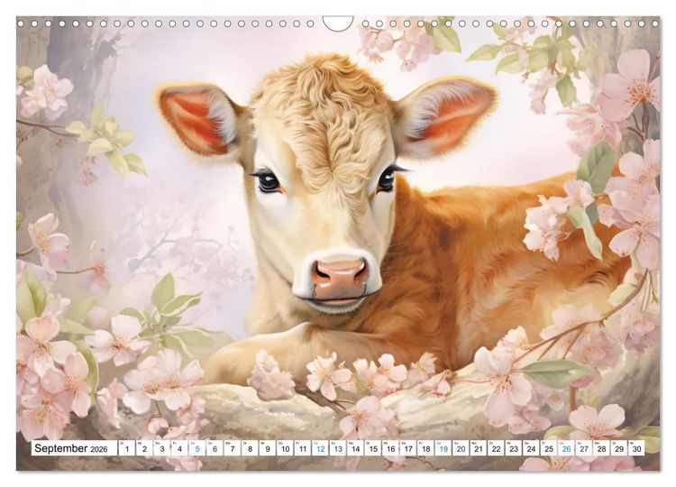 Produktbild: Tierisch s&uuml;&szlig;! (Wandkalender 2026 DIN A3 quer), CALVENDO Monatskalender