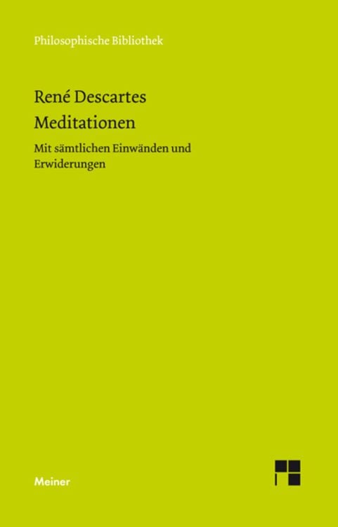 Bild vom Artikel Meditationen vom Autor Rene Descartes