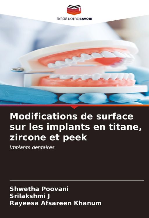 Produktbild: Modifications de surface sur les implants en titane, zircone et peek