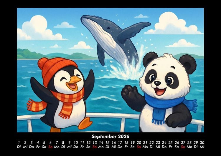 Produktbild: Pico & Pippin in Australien 2026 Fotokalender DIN A3