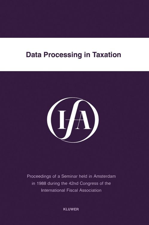 Produktbild: Data Processing in Taxation