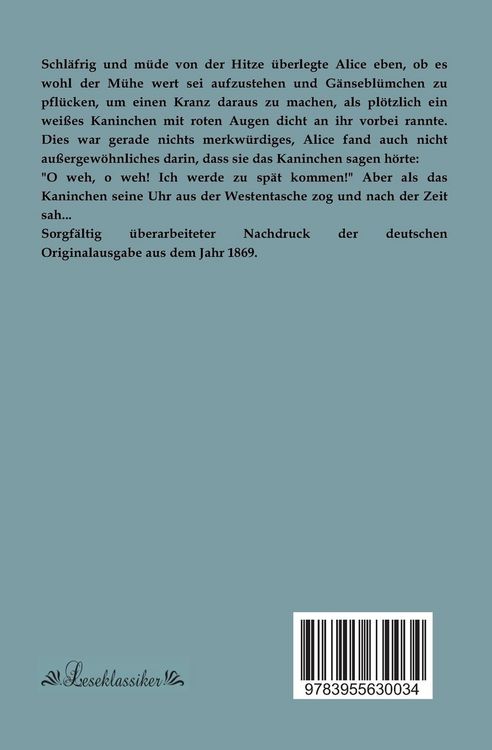 Produktbild: Alice's Abenteuer im Wunderland