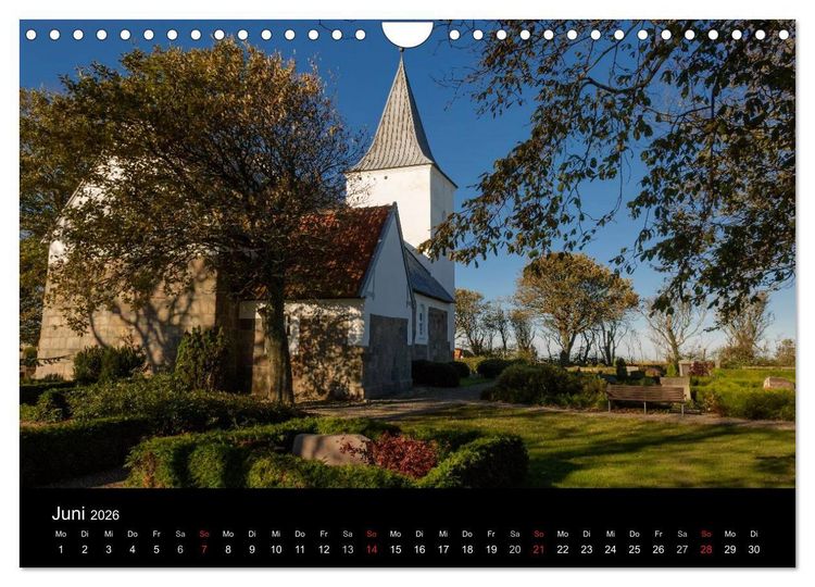 Produktbild: D&auml;nemark Westj&uuml;tland (Wandkalender 2026 DIN A4 quer), CALVENDO Monatskalender