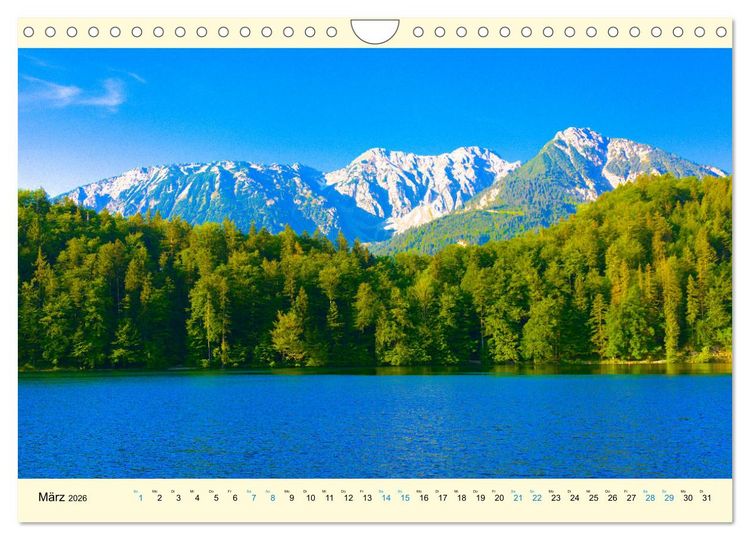 Produktbild: Beschauliches Bayern (Wandkalender 2026 DIN A4 quer), CALVENDO Monatskalender