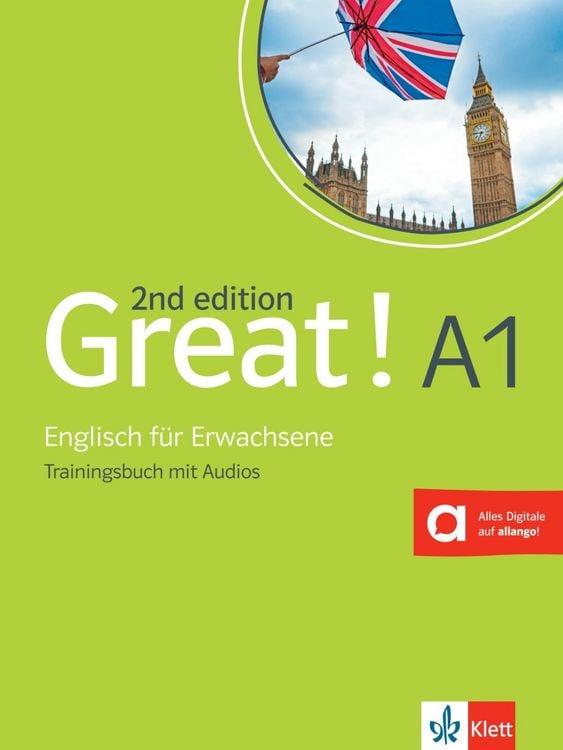 Produktbild: Great! A1, 2nd edition. Trainingsbuch + Audios online
