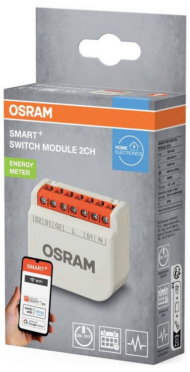 Produktbild: OSRAM Smart+ Modul WIFI SWITCH MODULE 2CH