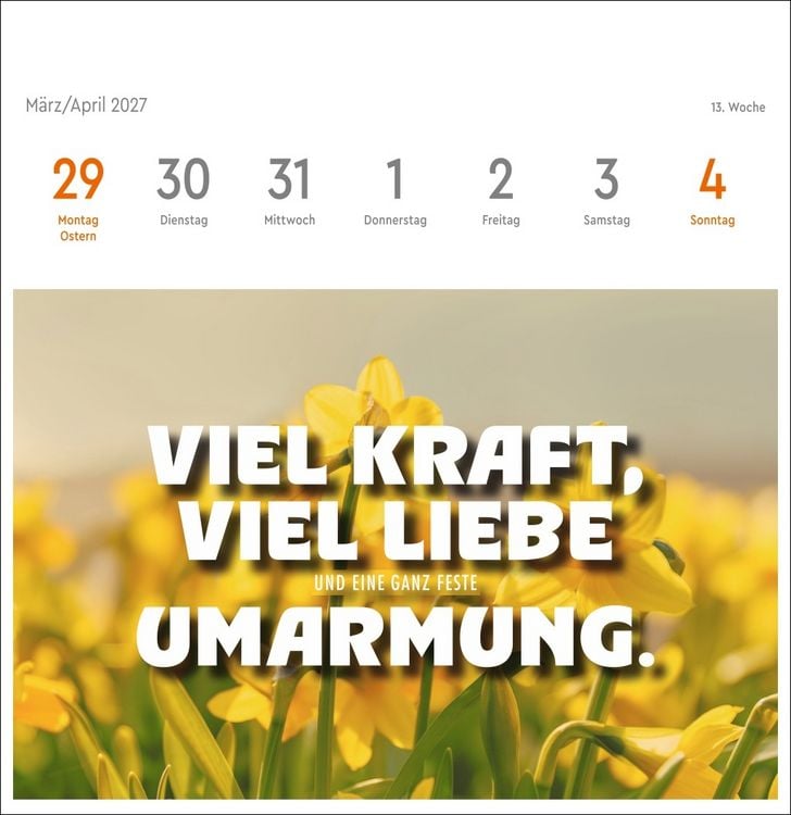 Produktbild: Visual Statements Premium-Postkartenkalender 2027