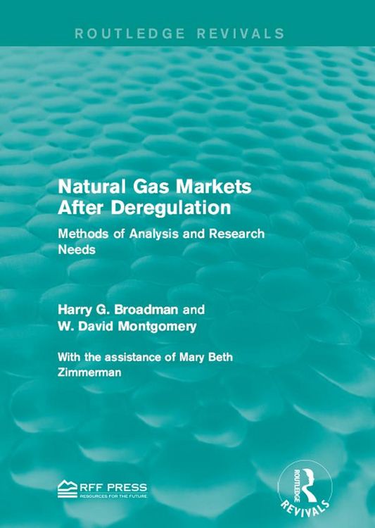 Produktbild: Natural Gas Markets After Deregulation