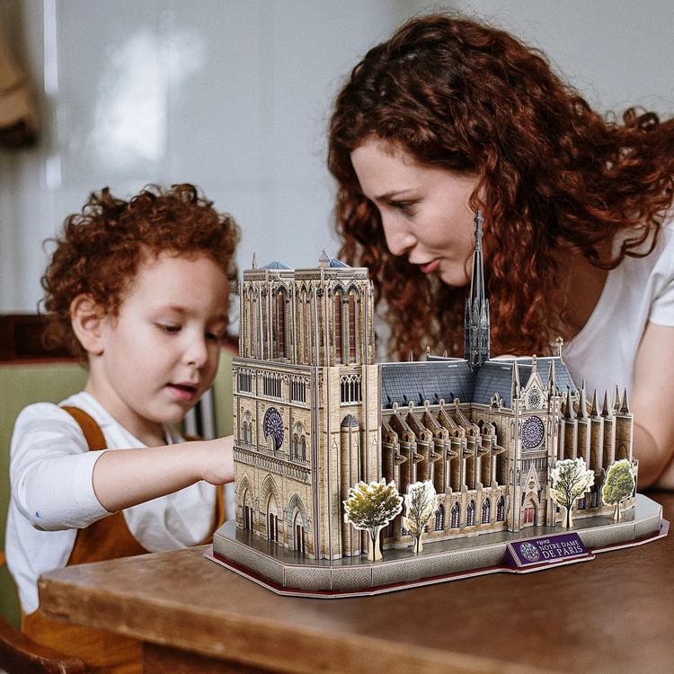 Produktbild: CUBICFUN - 3D Puzzle Notre-Dame de Paris 128 Teile