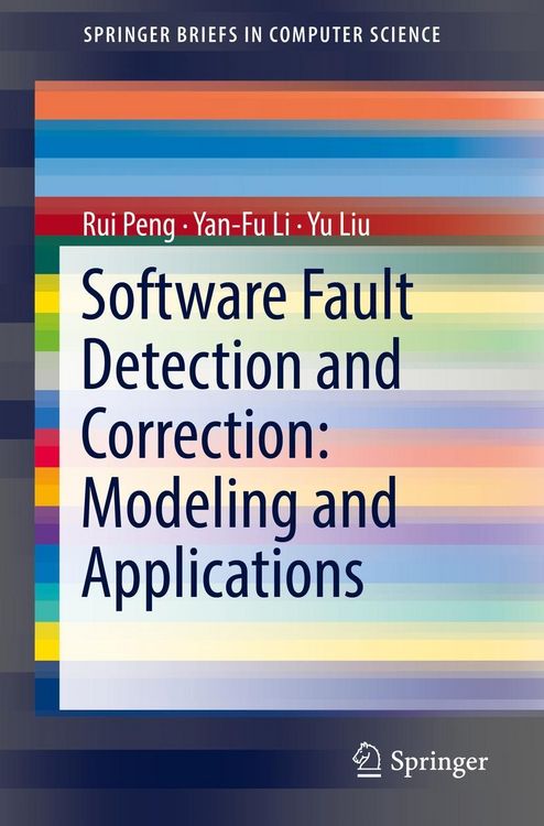 Produktbild: Software Fault Detection and Correction: Modeling and Applications
