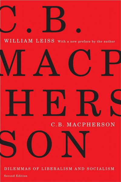Produktbild: C.B. MacPherson