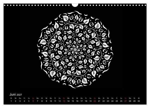 Produktbild: Entspannung und Ruhe durch Mandalas (Wandkalender 2027 DIN A3 quer), CALVENDO Monatskalender