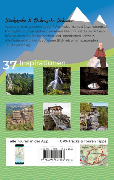 Produktbild: KOMPASS Inspiration S&auml;chsische Schweiz & B&ouml;hmische Schweiz
