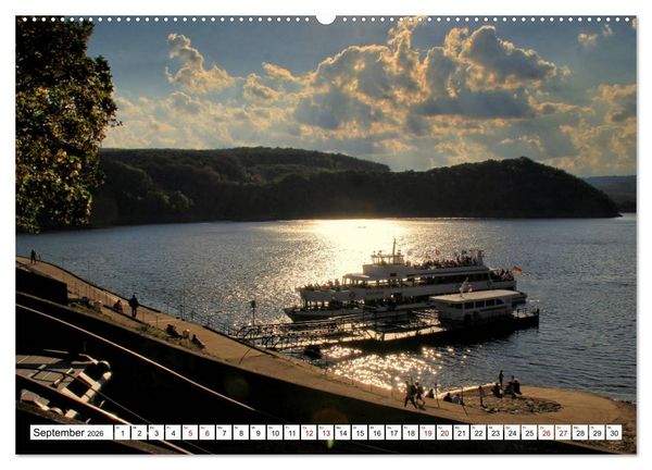 Produktbild: Sehenswertes in der Eifel - Am Rursee unterwegs (hochwertiger Premium Wandkalender 2026 DIN A2 quer), Kunstdruck in Hochglanz